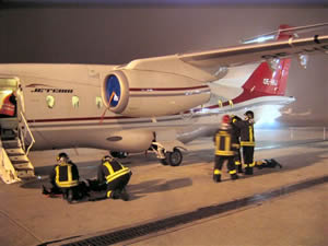 Incidente all'aeroporto di Bologna: maxi esercitazione 